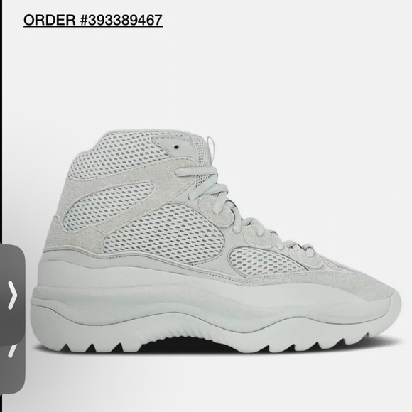 Yeezy Light Gray Mesh High-Tops